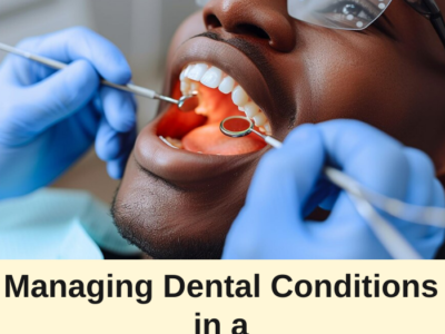 MANAGING DENTAL CONDITION IN A COMMUNITY PHARMACY